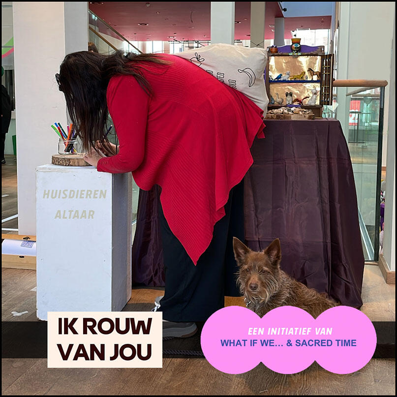 IK ROUW VAN JOU Huisdieren altaar